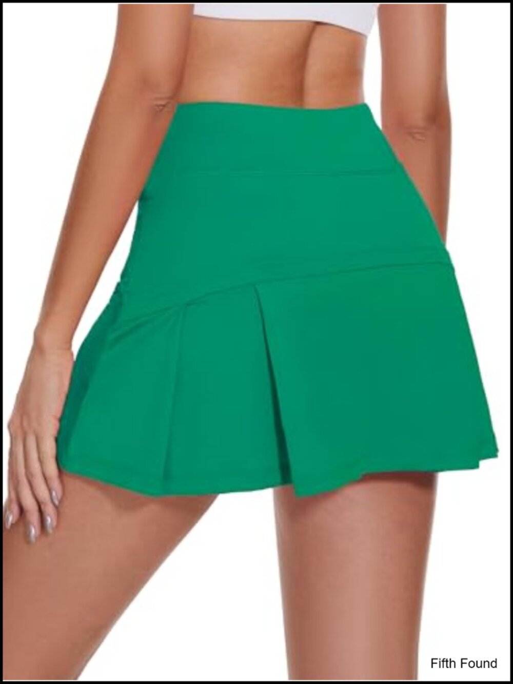 Pleated Tennis Skort High Waisted Golf Skirt with Pocket